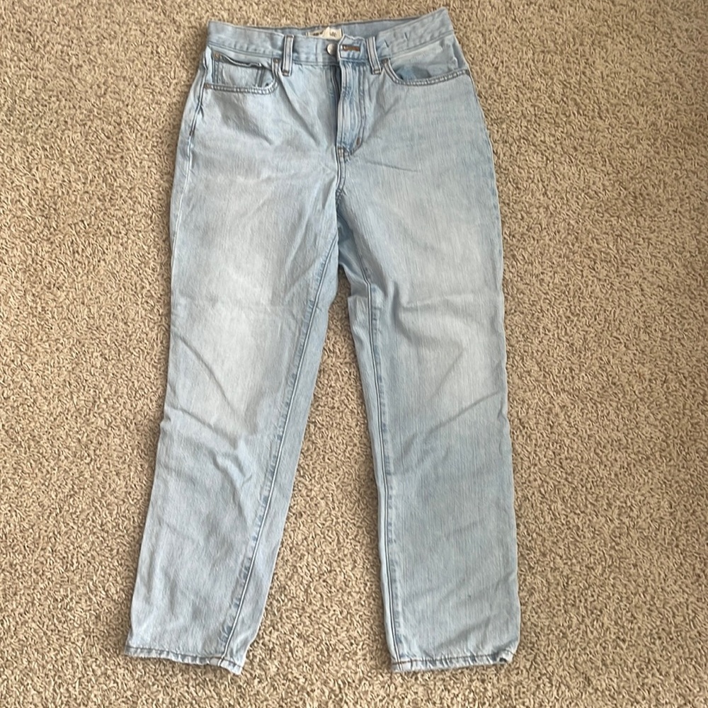 Madewell Perfect Vintage jeans, size 28, no holes/rips